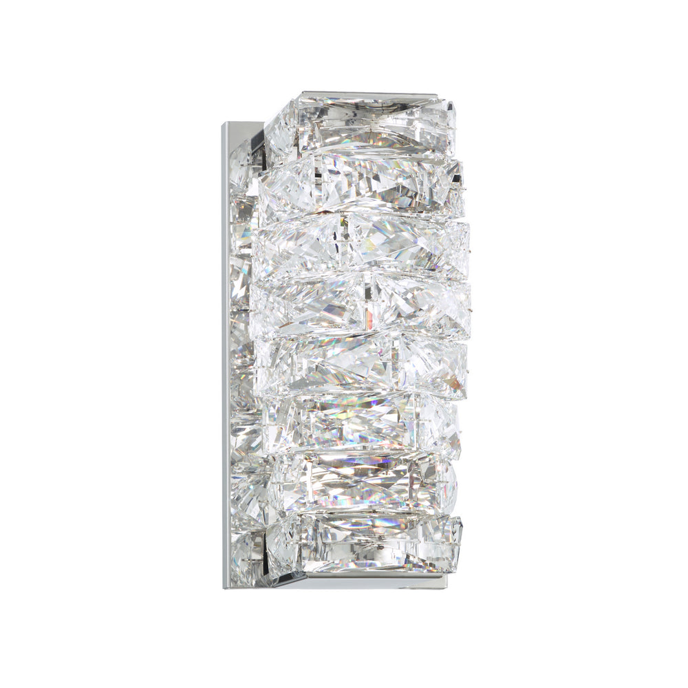 Schonbek - LED Wall Sconce - Glissando - Stainless Steel- Union Lighting Luminaires Decor