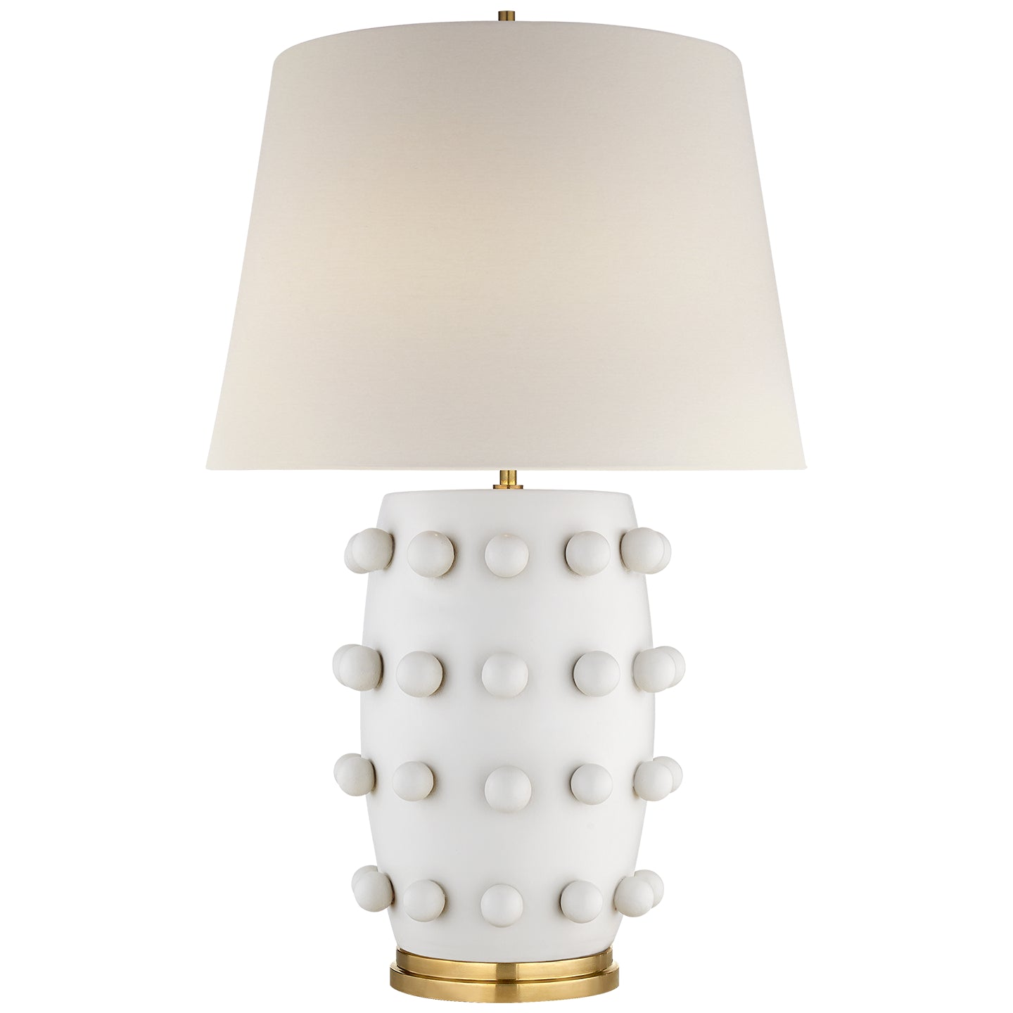 Visual Comfort Signature Canada - One Light Table Lamp - Linden - Plaster White- Union Lighting Luminaires Decor