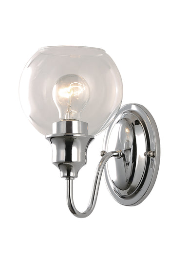 Maxim - One Light Wall Sconce - Ballord - Polished Chrome- Union Lighting Luminaires Decor