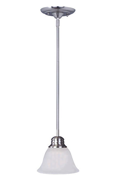 Maxim - One Light Mini Pendant - Malaga - Satin Nickel- Union Lighting Luminaires Decor