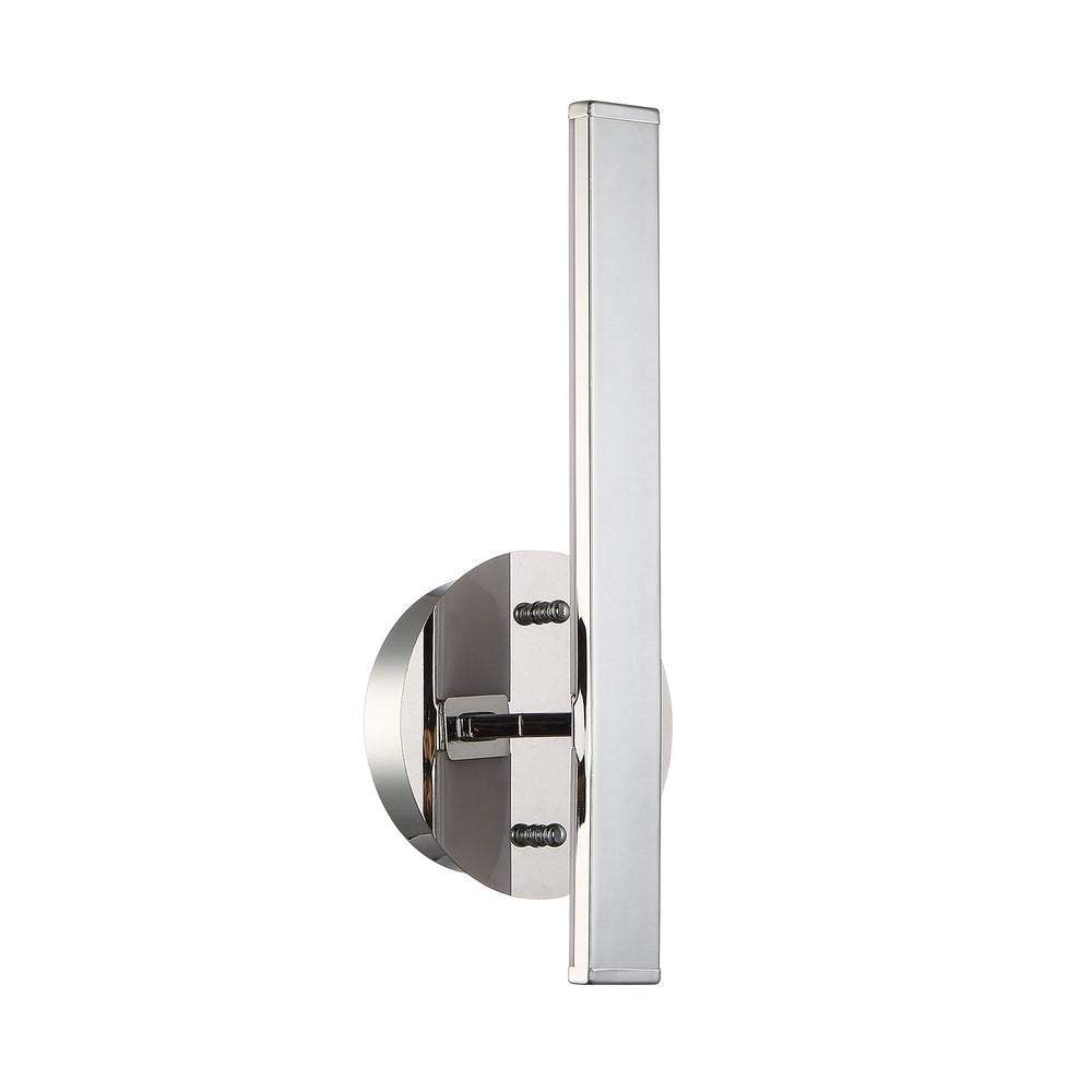 Kendal Canada - LED Wall Sconce - Strait-Up - Chrome- Union Lighting Luminaires Decor