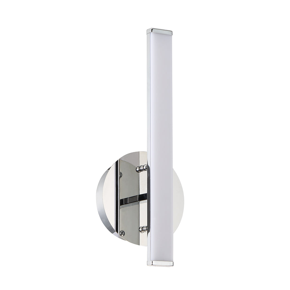 Kendal Canada - LED Wall Sconce - Strait-Up - Chrome- Union Lighting Luminaires Decor
