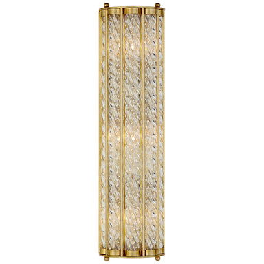 Visual Comfort Signature Canada - Three Light Wall Sconce - Eaton - Hand-Rubbed Antique Brass- Union Lighting Luminaires Decor