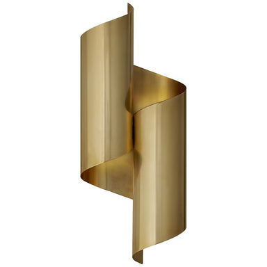 Visual Comfort Signature Canada - Two Light Wall Sconce - Iva - Hand-Rubbed Antique Brass- Union Lighting Luminaires Decor