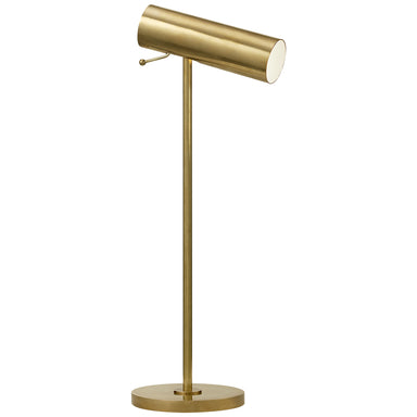 Visual Comfort Signature Canada - LED Desk Lamp - Lancelot - Hand-Rubbed Antique Brass- Union Lighting Luminaires Decor