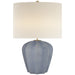 Visual Comfort Signature Canada - One Light Table Lamp - Pierrepont - Polar Blue Crackle- Union Lighting Luminaires Decor