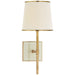 Visual Comfort Signature Canada - One Light Wall Sconce - Bradford - Soft Brass and Cream- Union Lighting Luminaires Decor