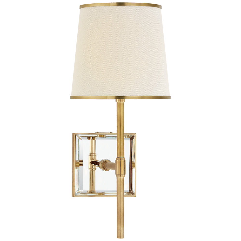 Visual Comfort Signature Canada - One Light Wall Sconce - Bradford - Soft Brass and Mirror- Union Lighting Luminaires Decor
