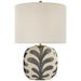 Visual Comfort Signature Canada - One Light Table Lamp - Parkwood - Natural Bisque and Black Pearl- Union Lighting Luminaires Decor