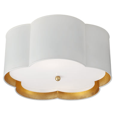 Visual Comfort Signature Canada - Two Light Flush Mount - Bryce - Plaster White- Union Lighting Luminaires Decor