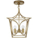 Visual Comfort Signature Canada - Four Light Mini Lantern - Cavanagh - Gild- Union Lighting Luminaires Decor
