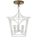 Visual Comfort Signature Canada - Four Light Mini Lantern - Cavanagh - Light Cream- Union Lighting Luminaires Decor