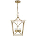 Visual Comfort Signature Canada - Four Light Lantern - Cavanagh - Gild- Union Lighting Luminaires Decor