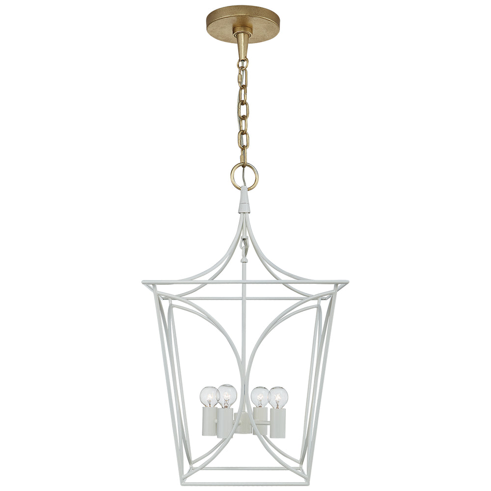 Visual Comfort Signature Canada - Four Light Lantern - Cavanagh - Light Cream- Union Lighting Luminaires Decor