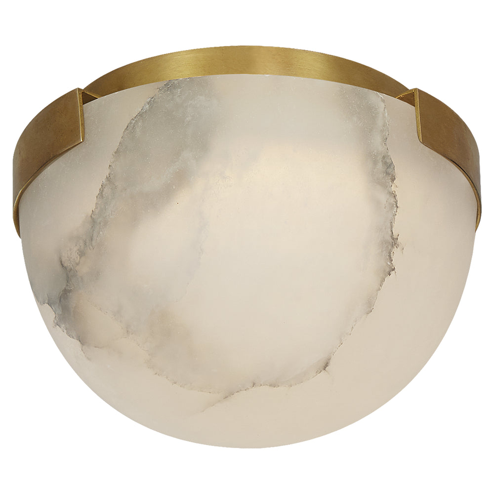 Visual Comfort Signature Canada - LED Flush Mount - Melange - Antique-Burnished Brass- Union Lighting Luminaires Decor