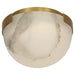 Visual Comfort Signature Canada - LED Flush Mount - Melange - Antique-Burnished Brass- Union Lighting Luminaires Decor