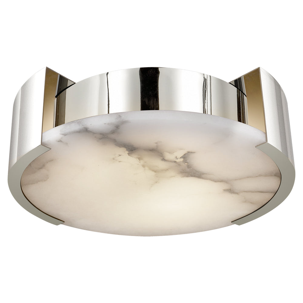 Visual Comfort Signature Canada - LED Flush Mount - Melange - Polished Nickel- Union Lighting Luminaires Decor