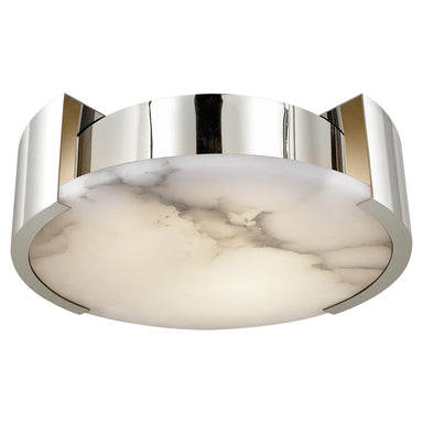 Visual Comfort Signature Canada - LED Flush Mount - Melange - Polished Nickel- Union Lighting Luminaires Decor