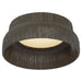 Visual Comfort Signature Canada - LED Flush Mount - Utopia - Aged Iron- Union Lighting Luminaires Decor