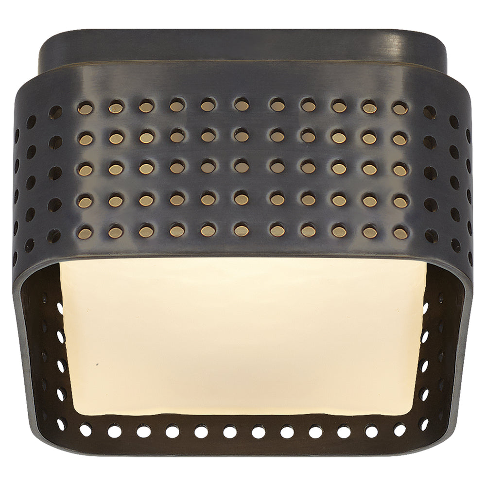 Visual Comfort Signature Canada - LED Flush Mount - Precision - Bronze- Union Lighting Luminaires Decor