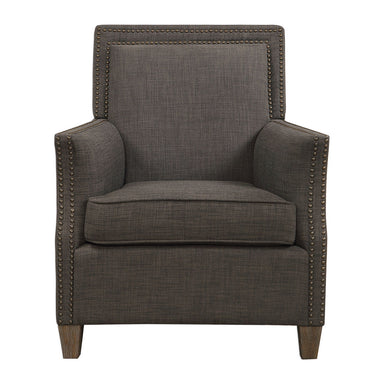 Uttermost - Arm Chair - Darick - Charcoal Gray- Union Lighting Luminaires Decor