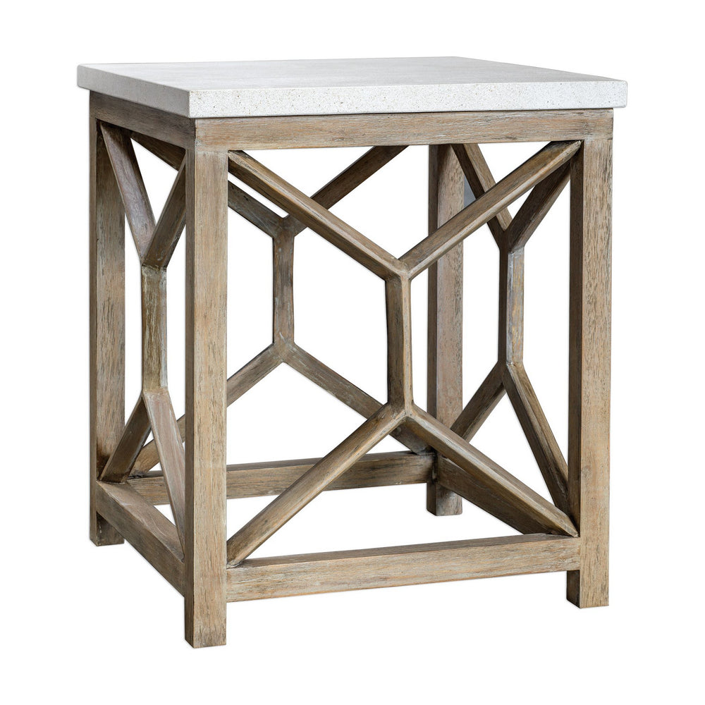 Uttermost - End Table - Catali - Natural Stone- Union Lighting Luminaires Decor
