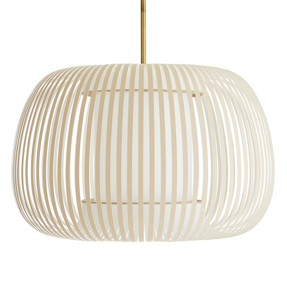 Arteriors - One Light Pendant - Mia - Beige- Union Lighting Luminaires Decor