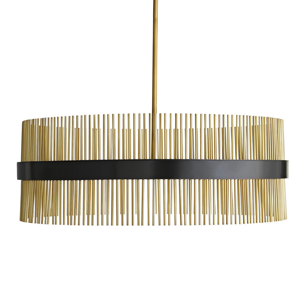 Arteriors - 12 Light Chandelier - Hozier - Antique Brass- Union Lighting Luminaires Decor