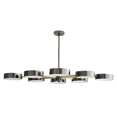 Arteriors - Eight Light Chandelier - Linus - Pale Brass- Union Lighting Luminaires Decor