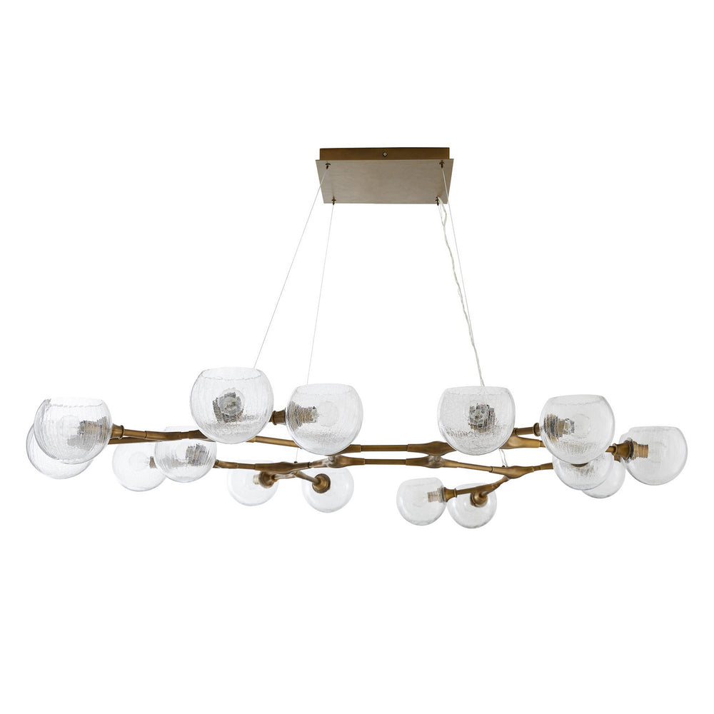 Arteriors - 16 Light Chandelier - Mahowald - Antique Brass- Union Lighting Luminaires Decor