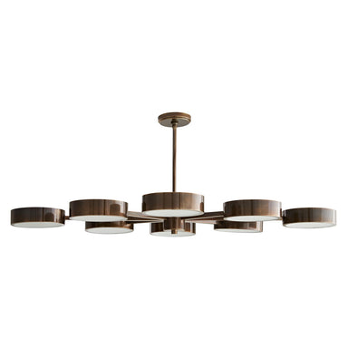 Arteriors - Eight Light Chandelier - Linus - Heritage Brass- Union Lighting Luminaires Decor