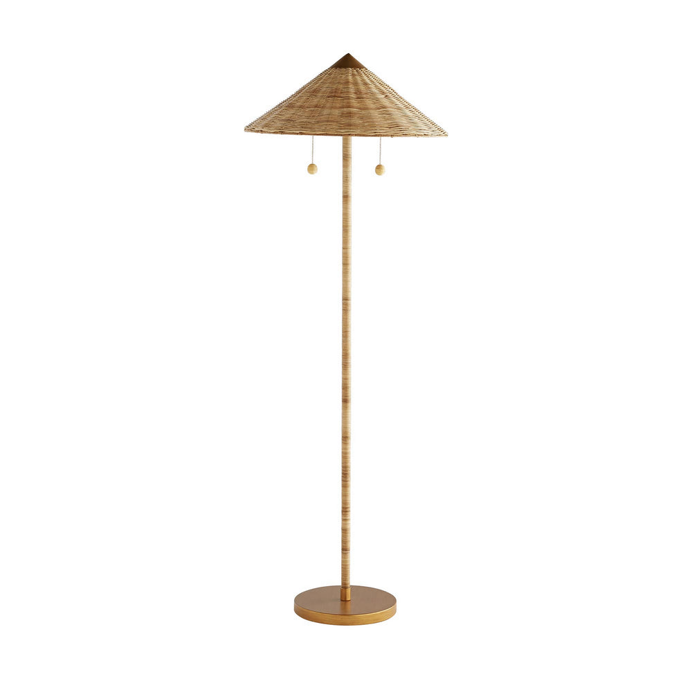 Arteriors - Two Light Floor Lamp - Terrace - Natural- Union Lighting Luminaires Decor