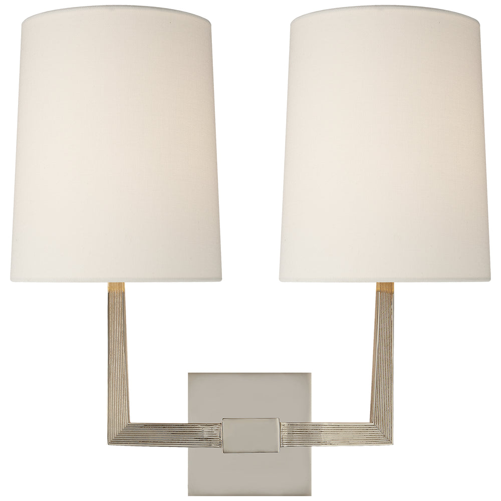 Visual Comfort Signature Canada - Two Light Wall Sconce - Ojai - Polished Nickel- Union Lighting Luminaires Decor