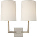Visual Comfort Signature Canada - Two Light Wall Sconce - Ojai - Polished Nickel- Union Lighting Luminaires Decor