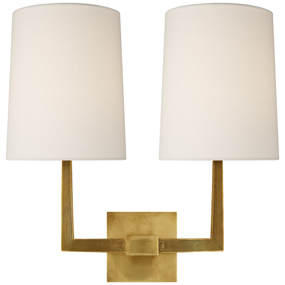 Visual Comfort Signature Canada - Two Light Wall Sconce - Ojai - Soft Brass- Union Lighting Luminaires Decor