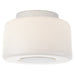 Visual Comfort Signature Canada - Three Light Flush Mount - Acme - Polished Nickel- Union Lighting Luminaires Decor