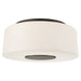Visual Comfort Signature Canada - Three Light Flush Mount - Acme - Bronze- Union Lighting Luminaires Decor