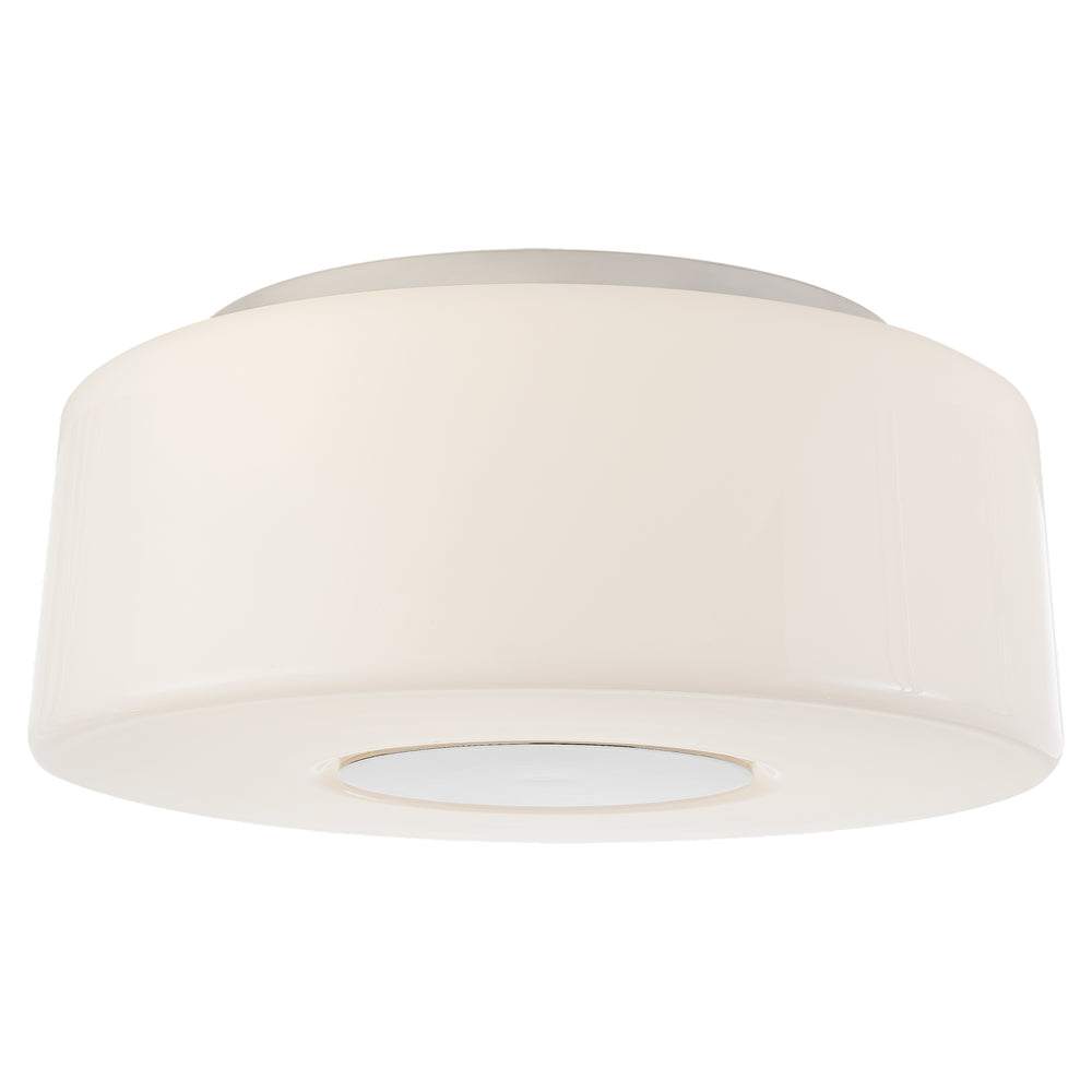 Visual Comfort Signature Canada - Three Light Flush Mount - Acme - Polished Nickel- Union Lighting Luminaires Decor