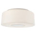 Visual Comfort Signature Canada - Three Light Flush Mount - Acme - Polished Nickel- Union Lighting Luminaires Decor