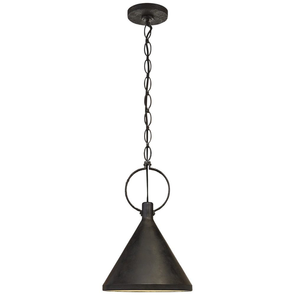 Visual Comfort Signature Canada - One Light Pendant - Limoges - Natural Rusted Iron- Union Lighting Luminaires Decor