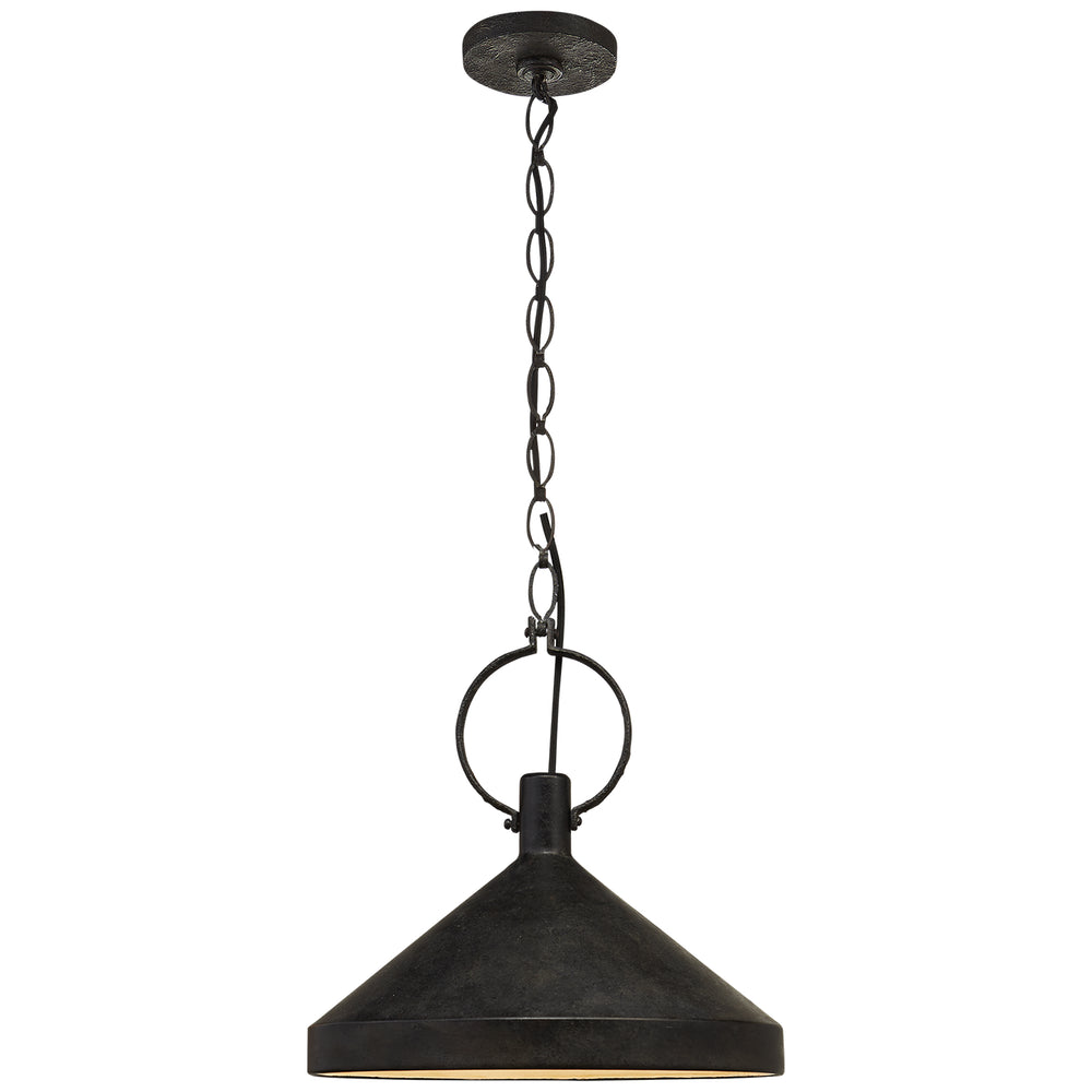 Visual Comfort Signature Canada - One Light Pendant - Limoges - Natural Rusted Iron- Union Lighting Luminaires Decor