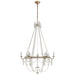 Visual Comfort Signature Canada - Six Light Chandelier - Sharon - Gilded Iron- Union Lighting Luminaires Decor