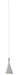 Matteo Canada - One Light Pendant - Mulinare Collections - Brushed Nickel- Union Lighting Luminaires Decor