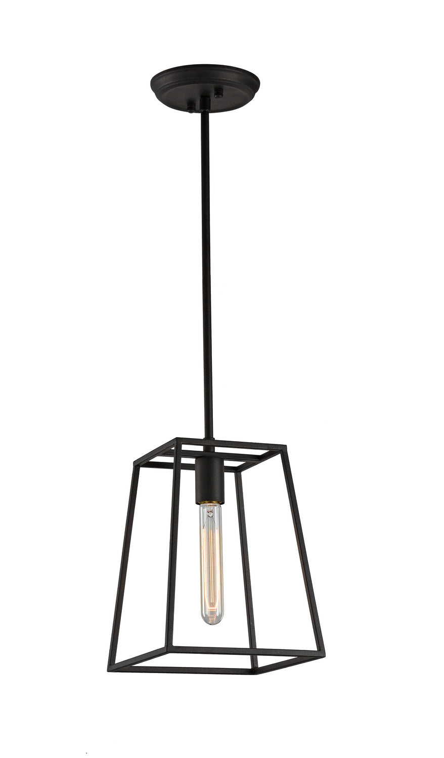 Matteo Canada - One Light Pendant - Candor - Rusty Black- Union Lighting Luminaires Decor