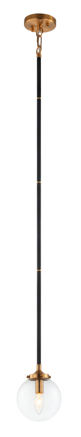 Matteo Canada - One Light Pendant - Particles - Aged Gold Brass- Union Lighting Luminaires Decor