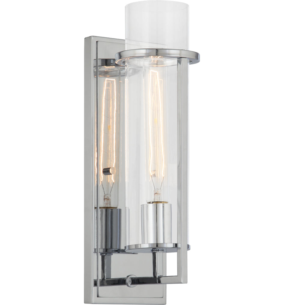 Matteo Canada - One Light Wall Sconce - Tubulaire - Chrome- Union Lighting Luminaires Decor