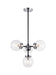 Matteo Canada - Four Light Pendant - Maru - Chrome- Union Lighting Luminaires Decor