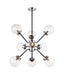Matteo Canada - Nine Light Chandelier - Maru - Chrome- Union Lighting Luminaires Decor
