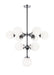 Matteo Canada - Ten Light Pendant - Maru - Chrome- Union Lighting Luminaires Decor