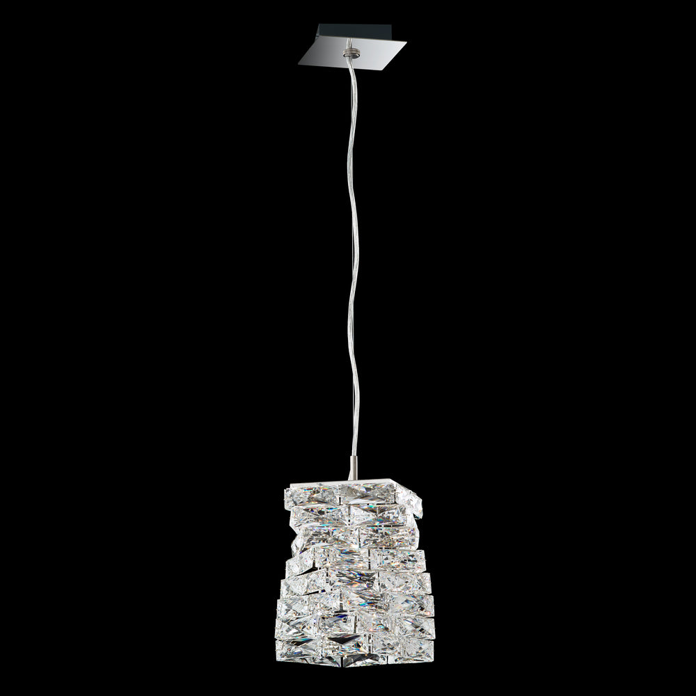 Schonbek - LED Mini Pendant - Glissando - Stainless Steel- Union Lighting Luminaires Decor